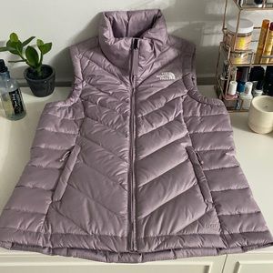Lavender North Face Vest